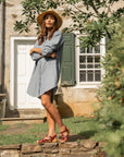 Christa Plum Leather