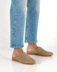 Lysa Mink/Gold Leather
