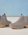 Becka Taupe Suede