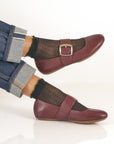 Matilda Sangria Leather