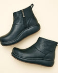 Klara Black Platform Boot