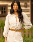 Pearson Belt Honey Distressed