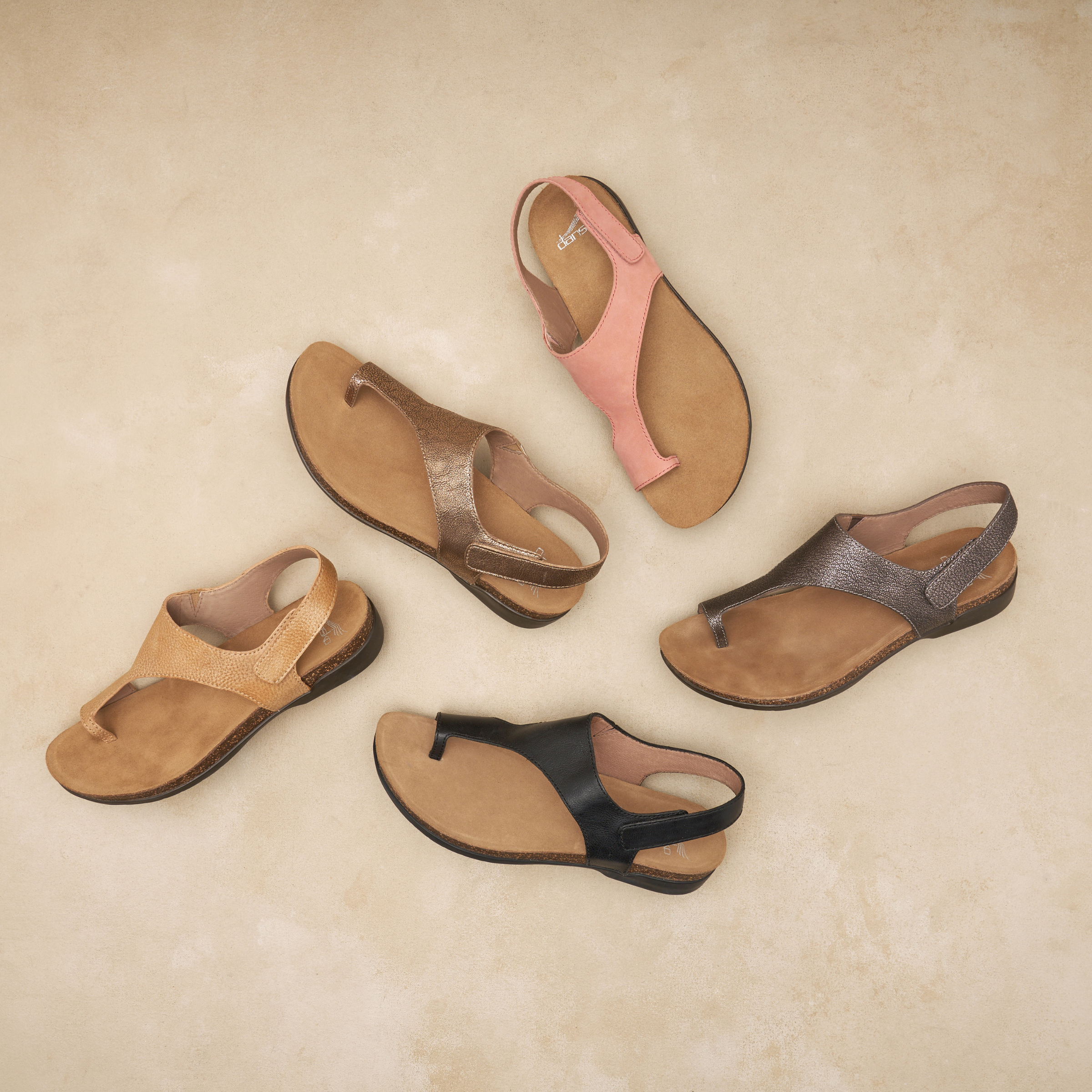 Dansko Reece レディース　サンダル　ブラック　22センチ Reece_Color-