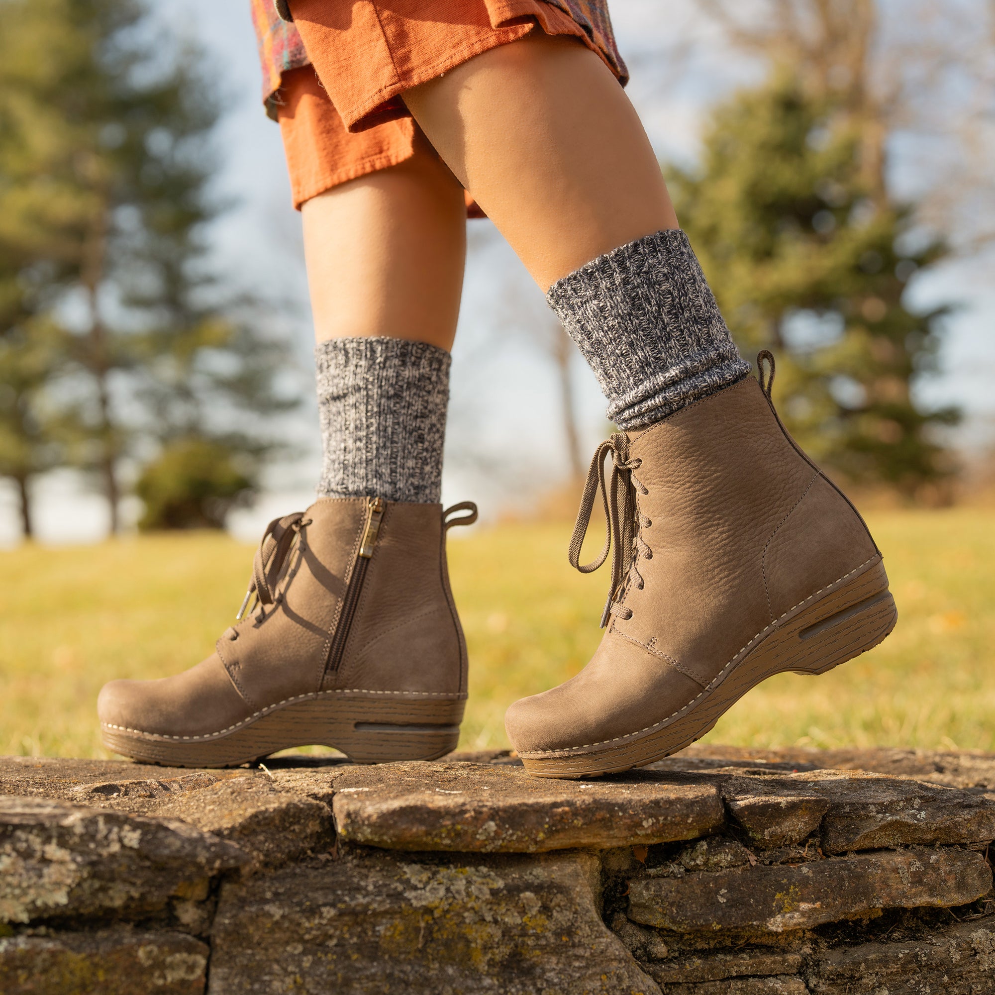 Sigourney Mushroom Nubuck