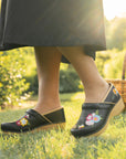 XP 2.0 Black Floral Embroidered