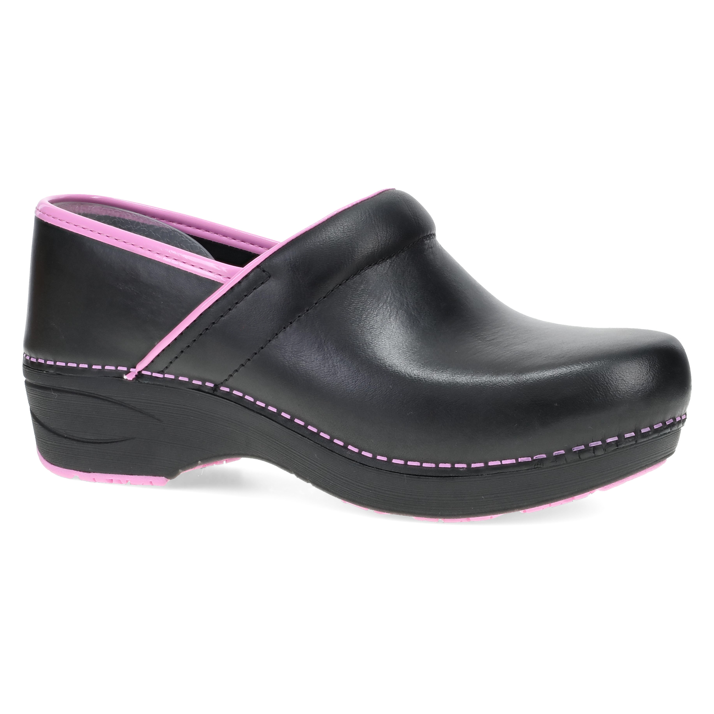 XP 2.0 Black/Pink Leather – Dansko