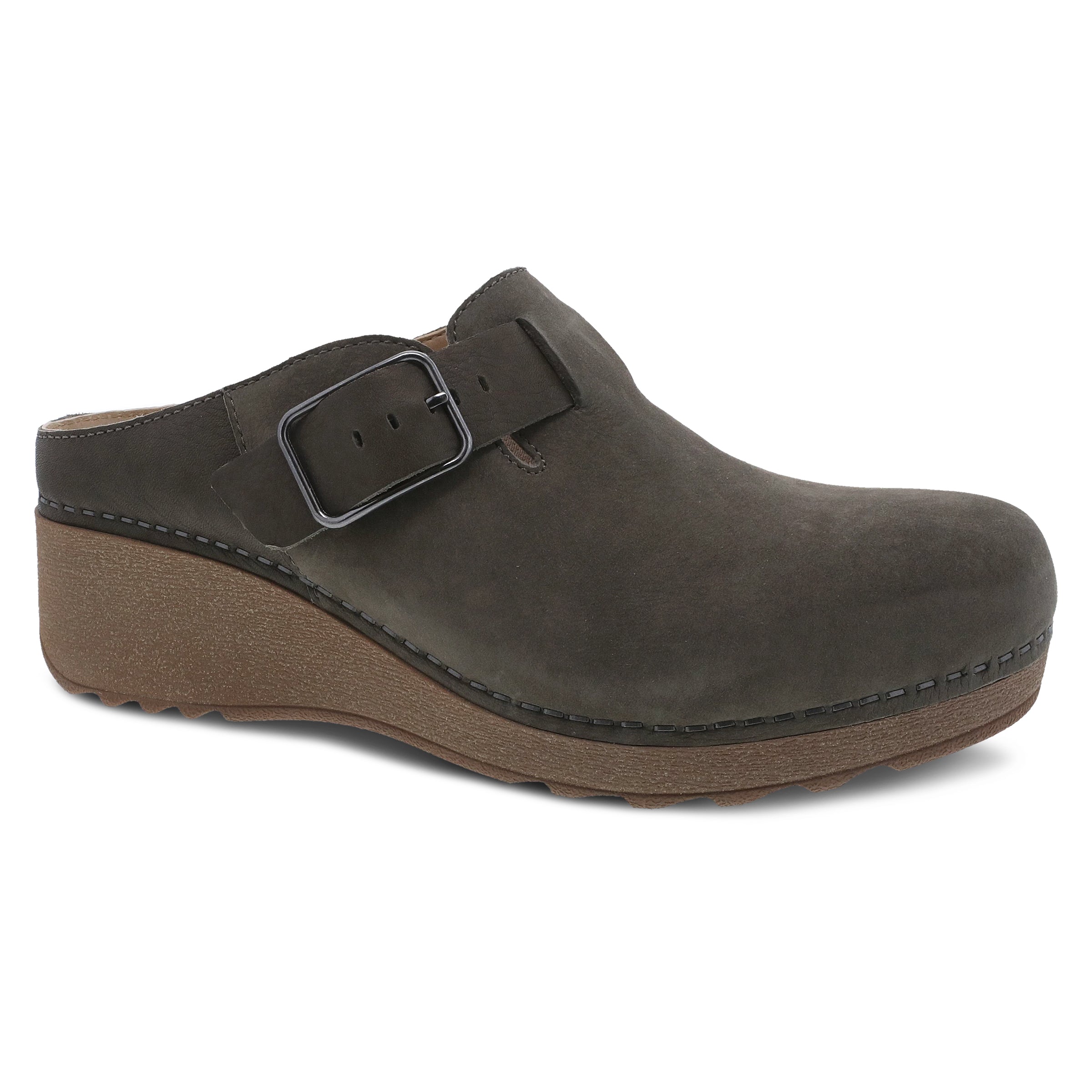 Caia Taupe Milled Nubuck – Dansko