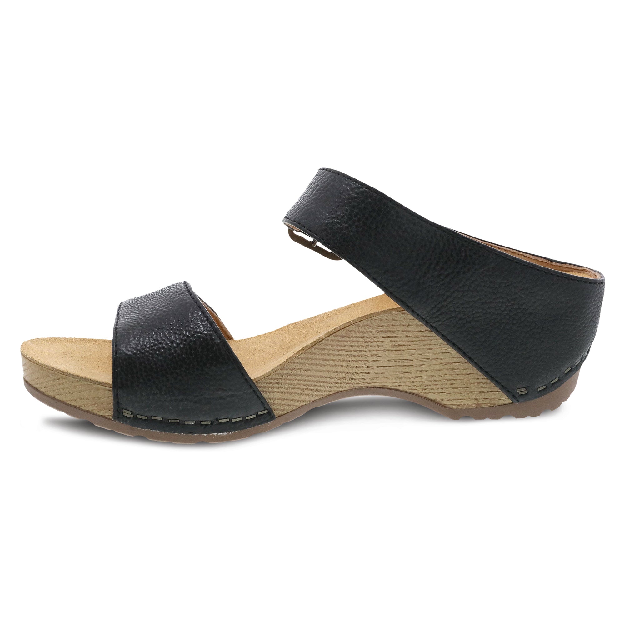 Side image of Tanya Black Milled Burnished
