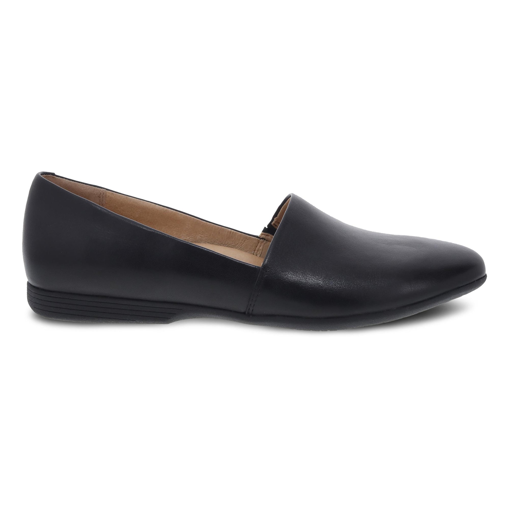 Side image of Larisa Black Milled Nappa