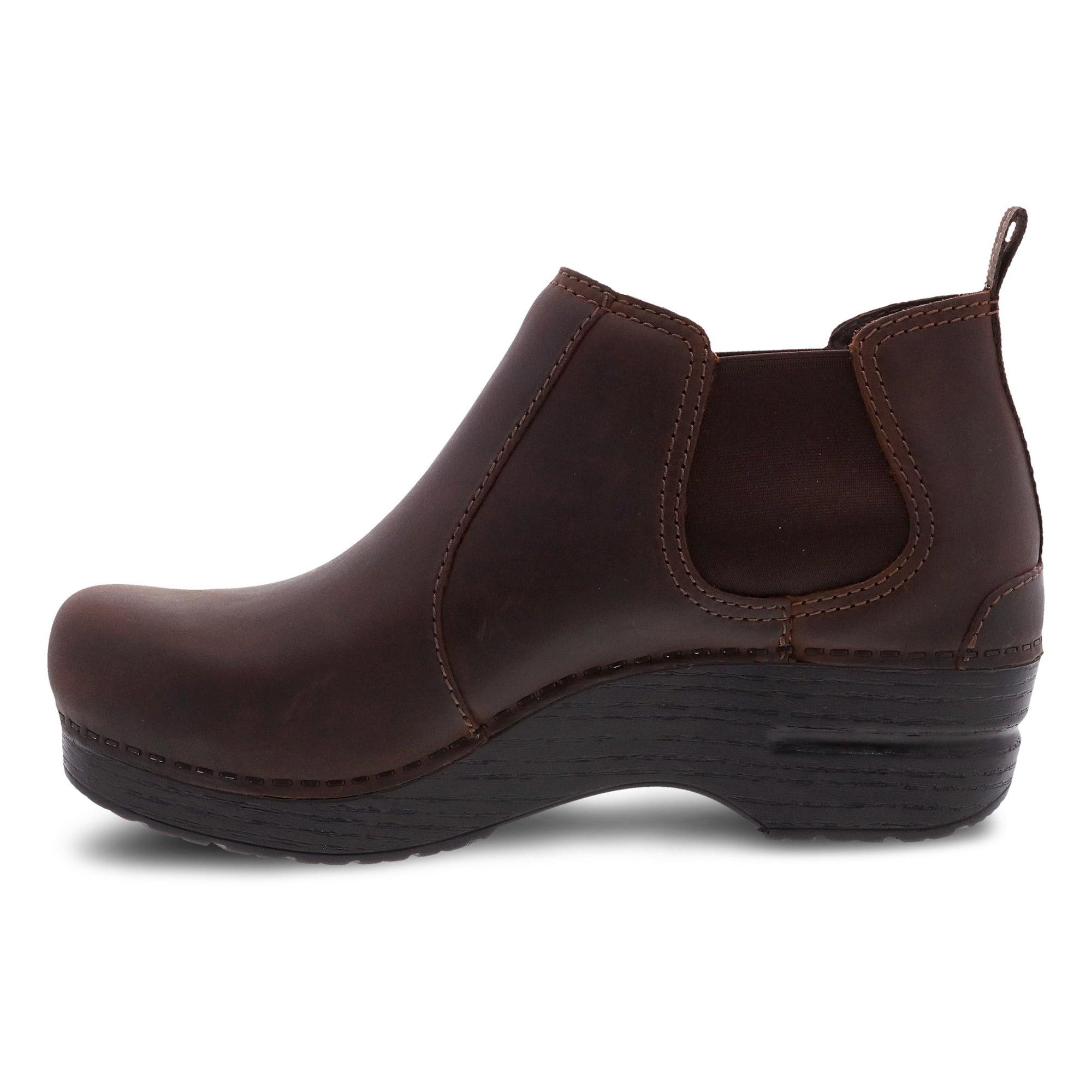 Side image of Frankie Antique Brown Oiled