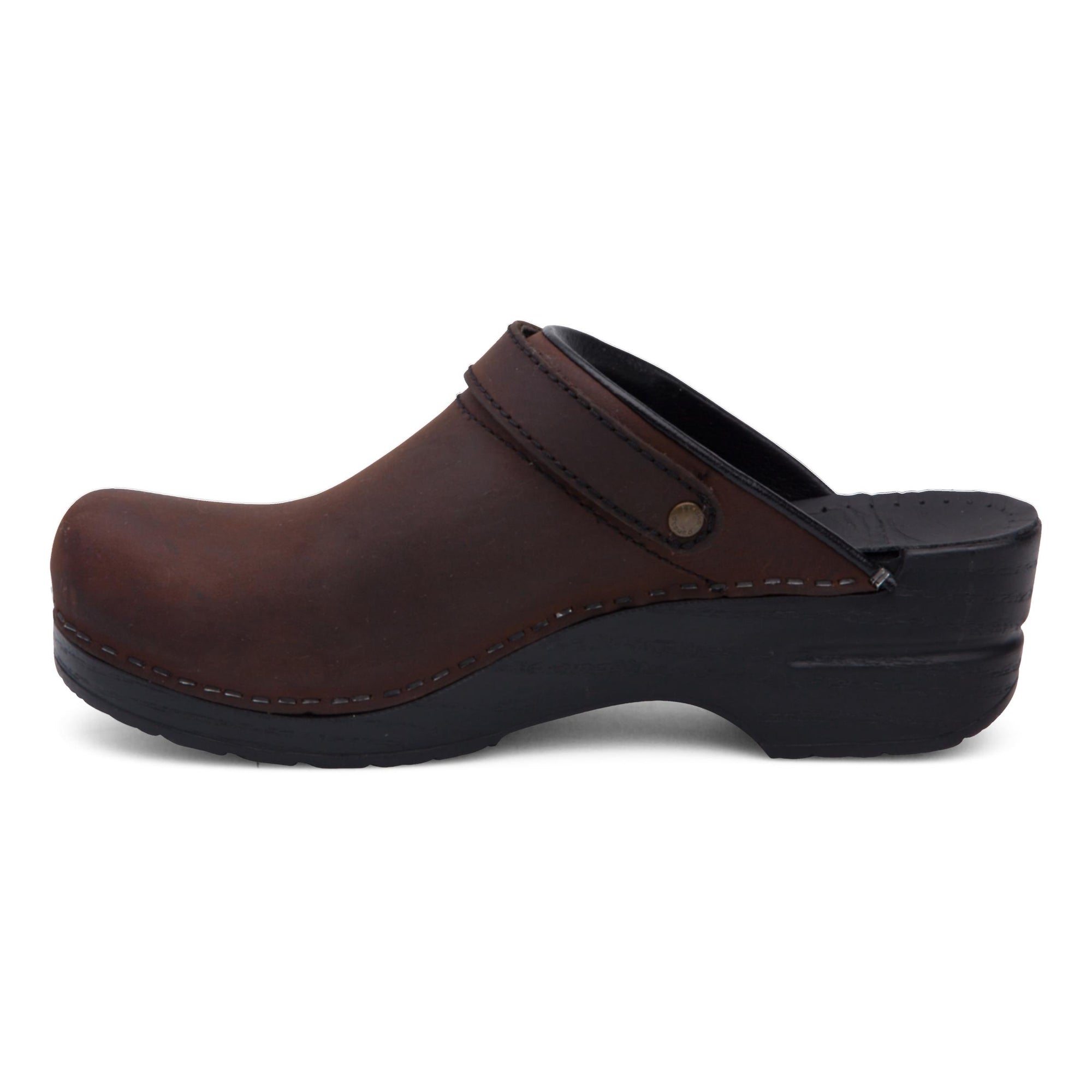 Side image of Ingrid Antique Brown/Blk
