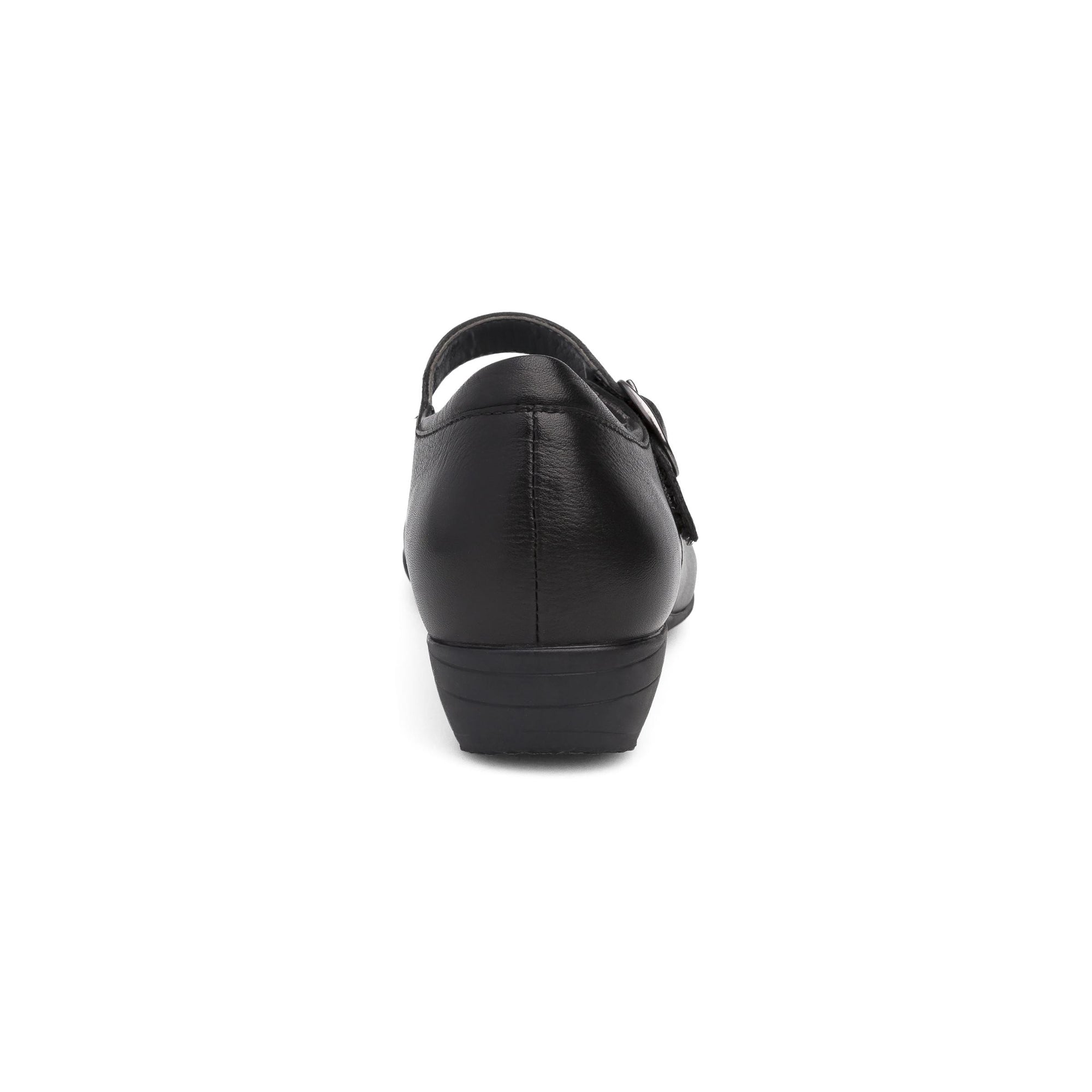 Heel image of Fawna Black Milled Nappa