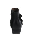 Heel image of Faithe Black Burnished Nubuck