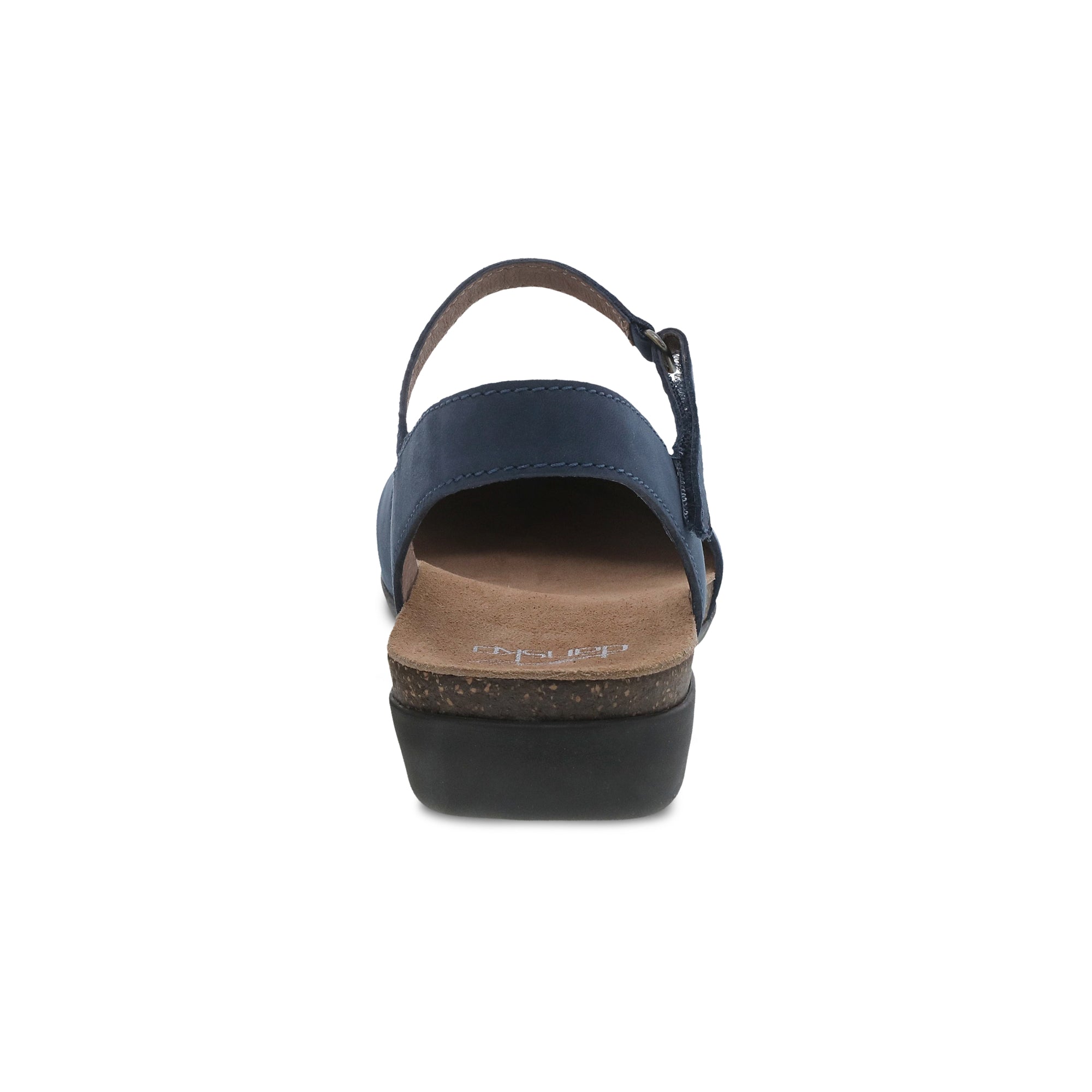 Heel image of Rowan Navy Milled Nubuck