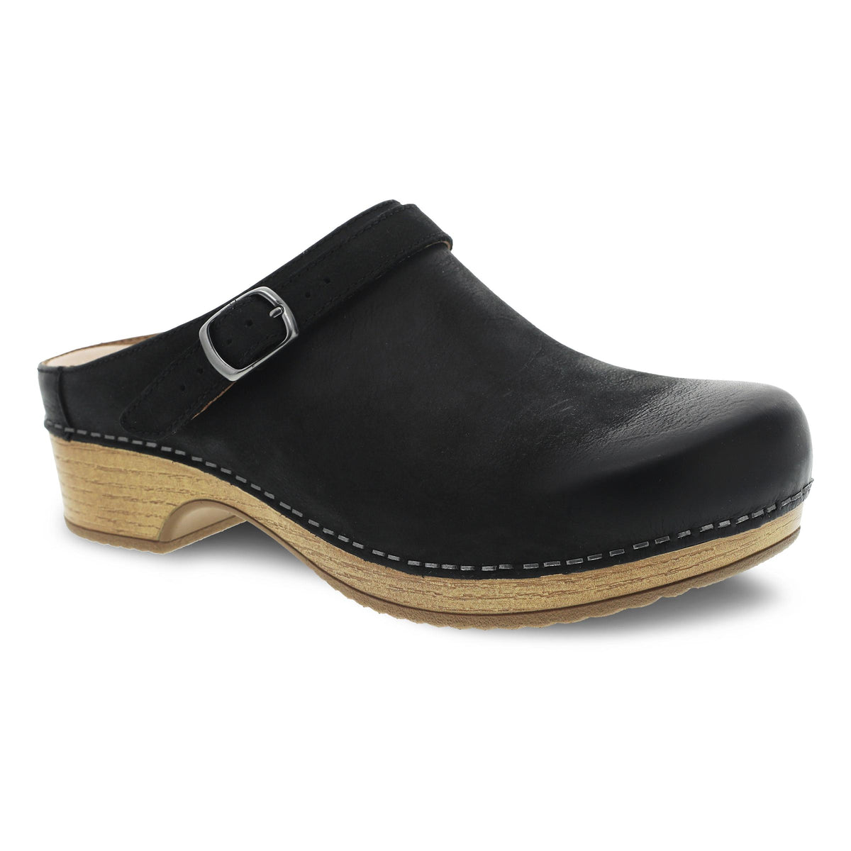 Berry Black Burnished Nubuck – Dansko