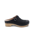 Side image of Berry Black Burnished Nubuck