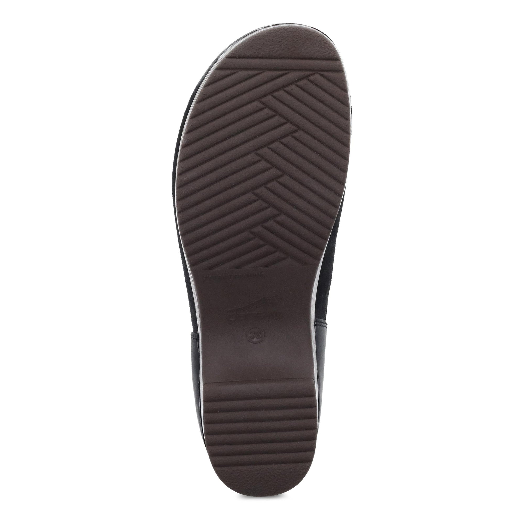 Sole image of Brenna Black Burnished Suede