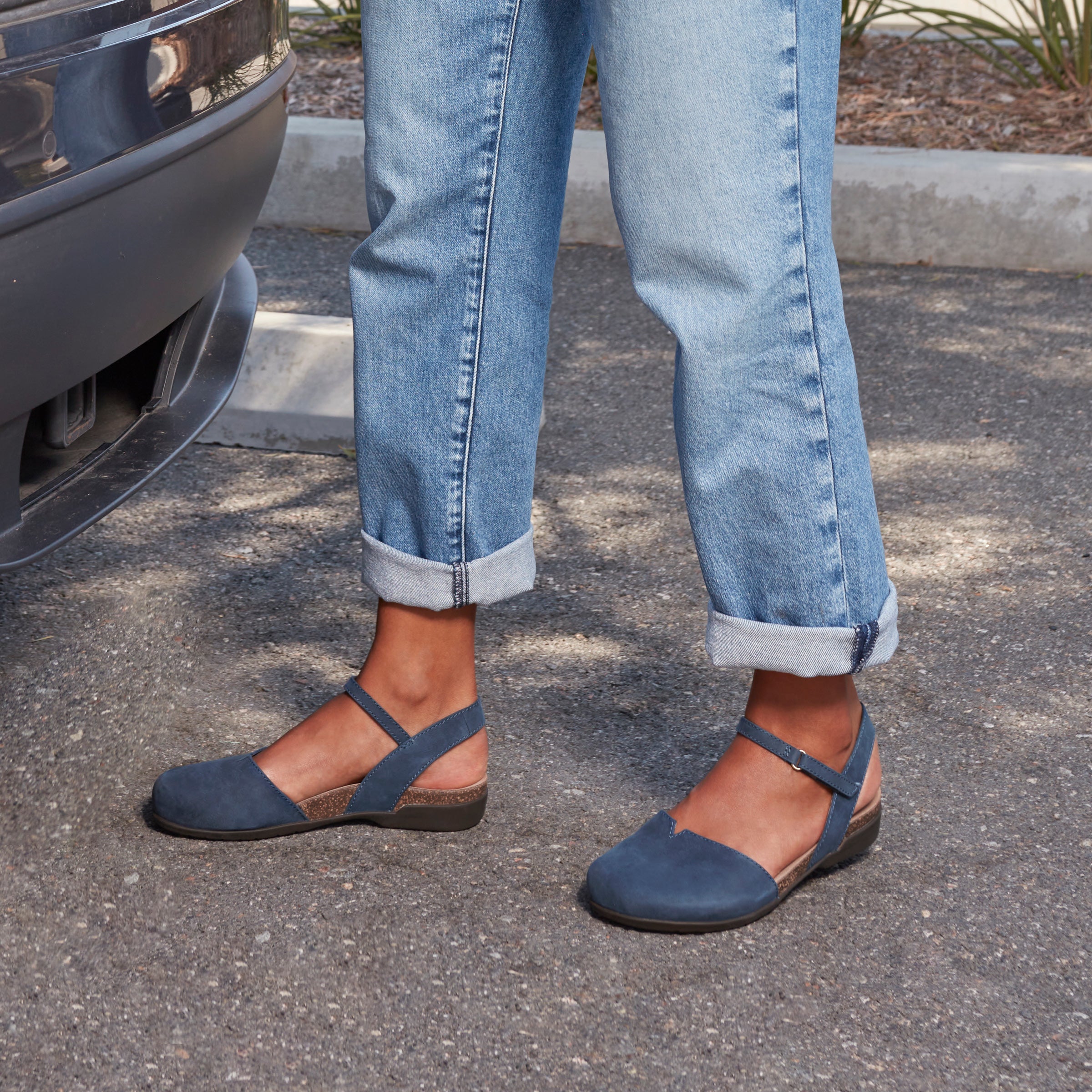 Rowan Navy Milled Nubuck - Main Image