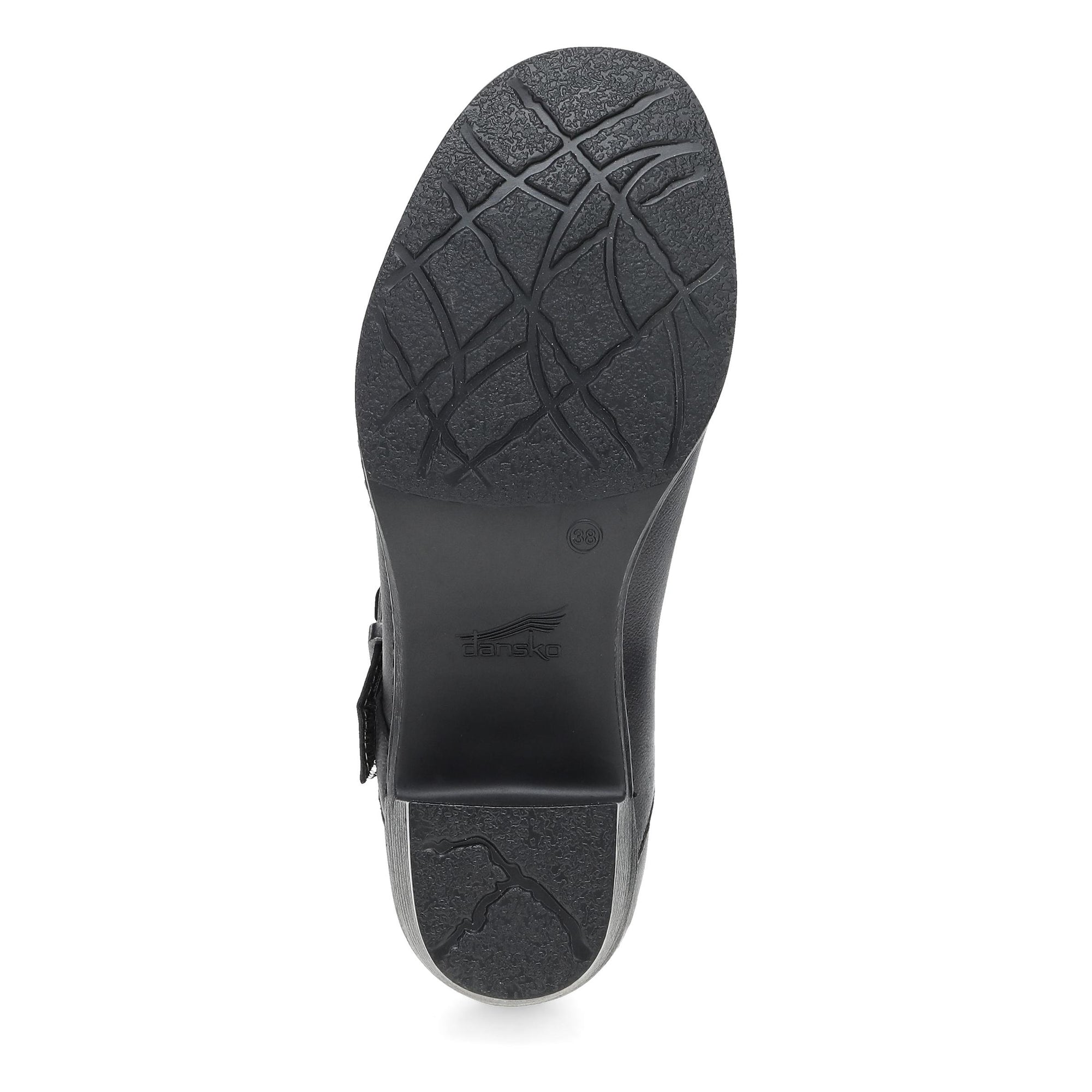 Bottom image of Marigold Black Leather