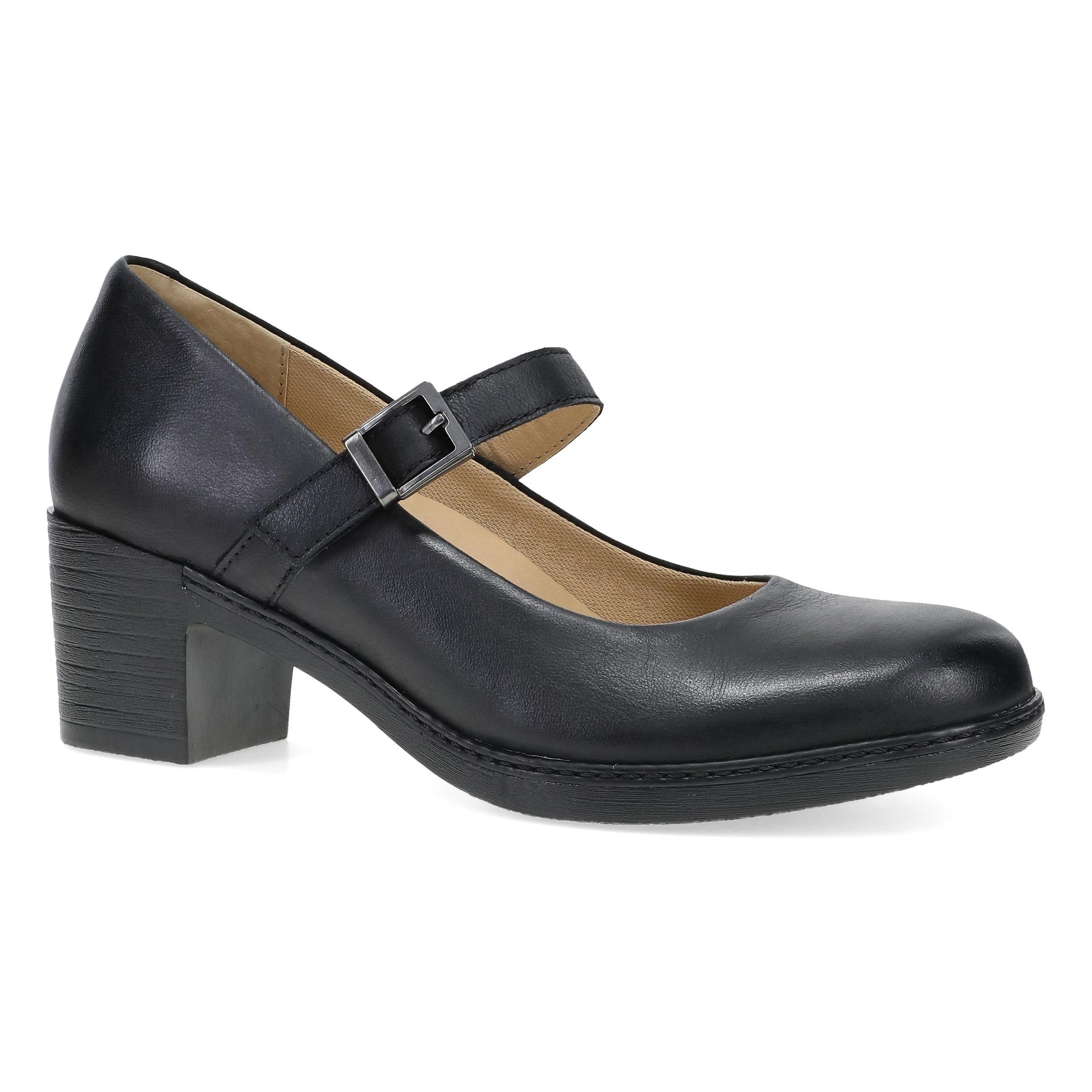 women's dansko dress shoes Collette padded leather uppers for extra comfort Dansko Women's Leather Dress Shoes