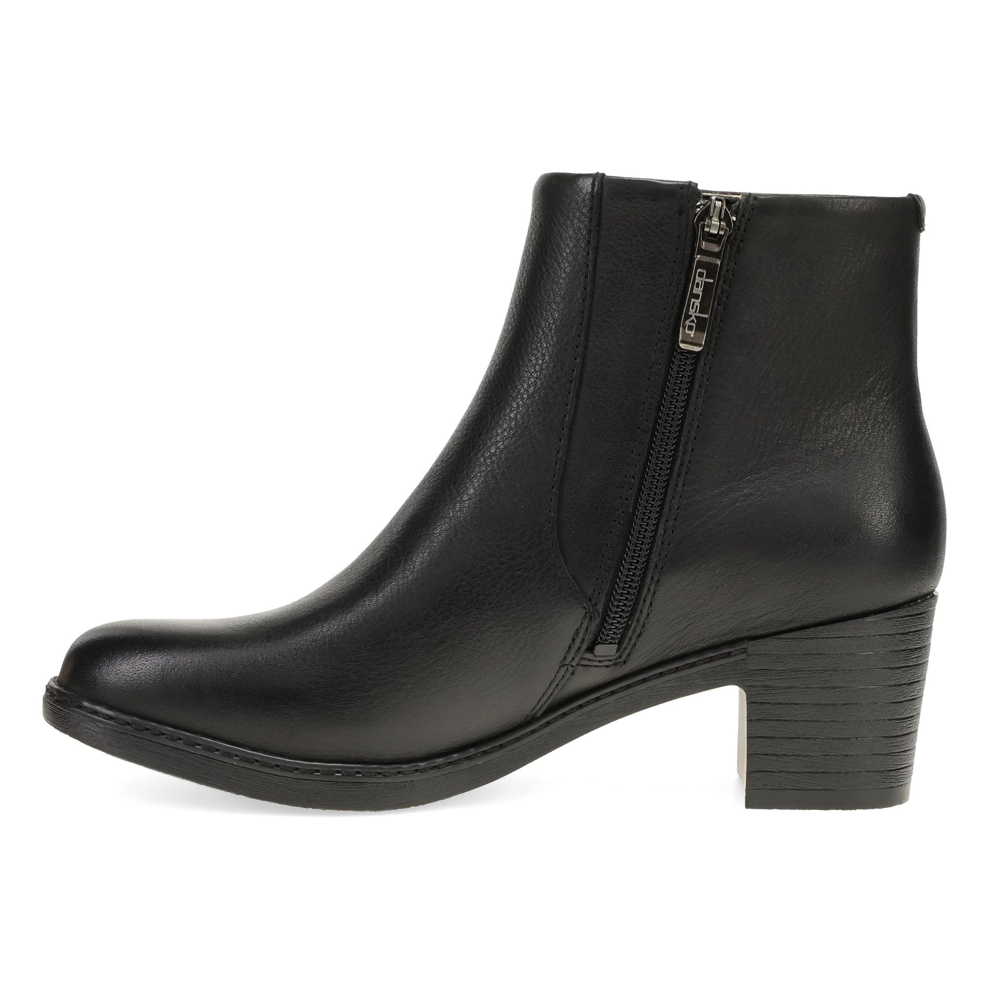 Side image of Meryll Black Leather