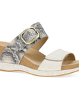 Primary image of Shannon Snake/Ivory Leather
