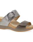 Primary image of Shannon Pewter/Taupe Leather