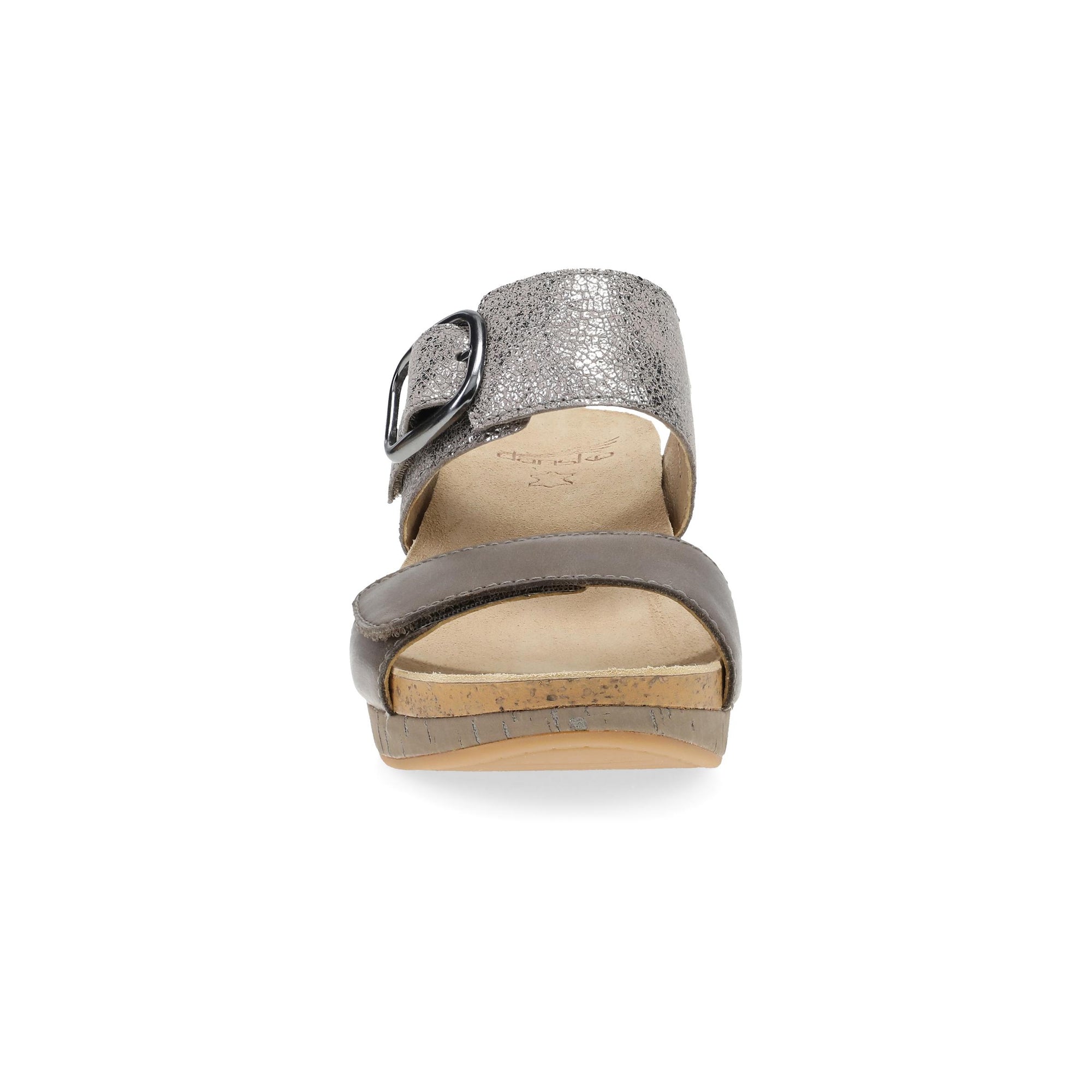 Toe image of Shannon Pewter/Taupe Leather