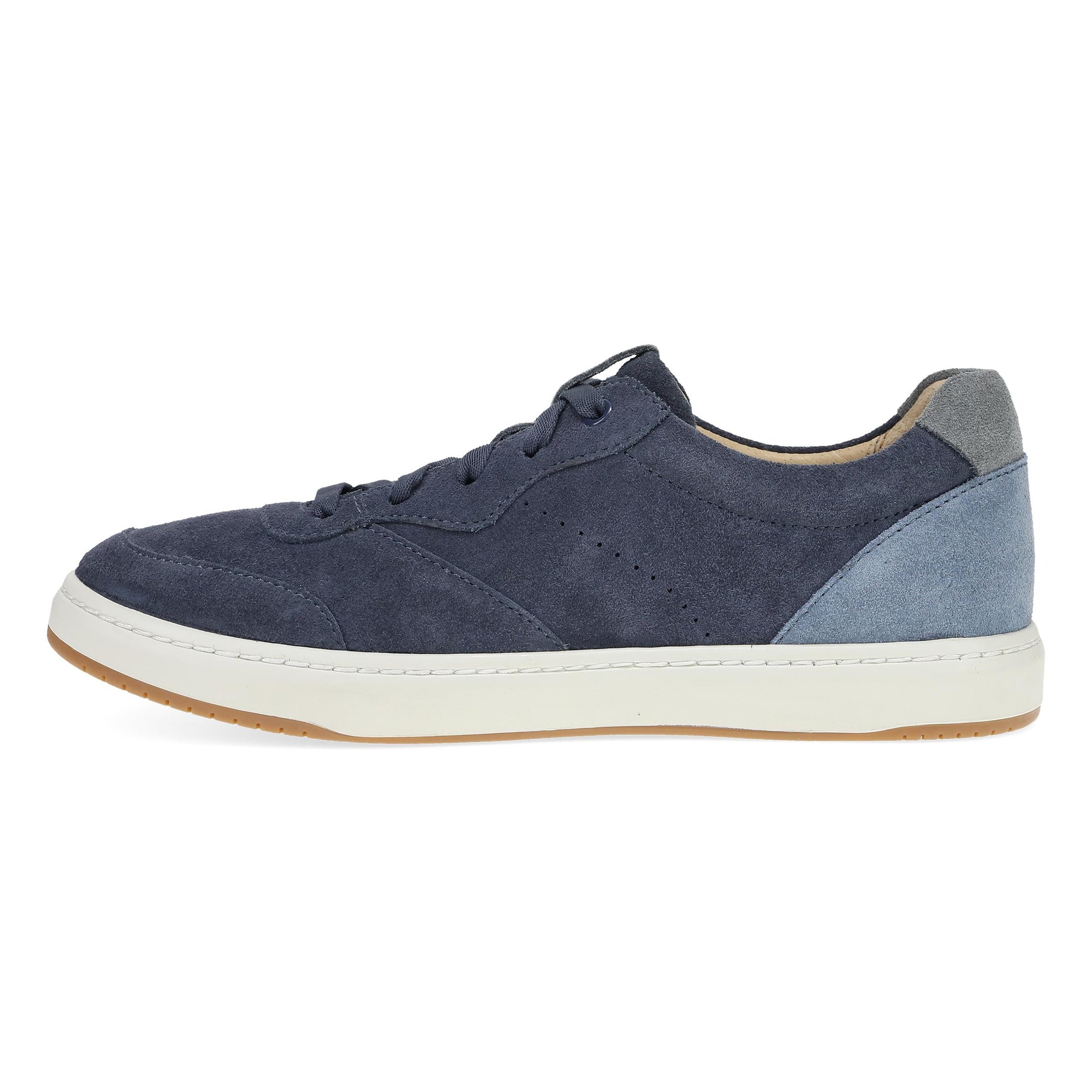 Side image of Josey Navy Suede