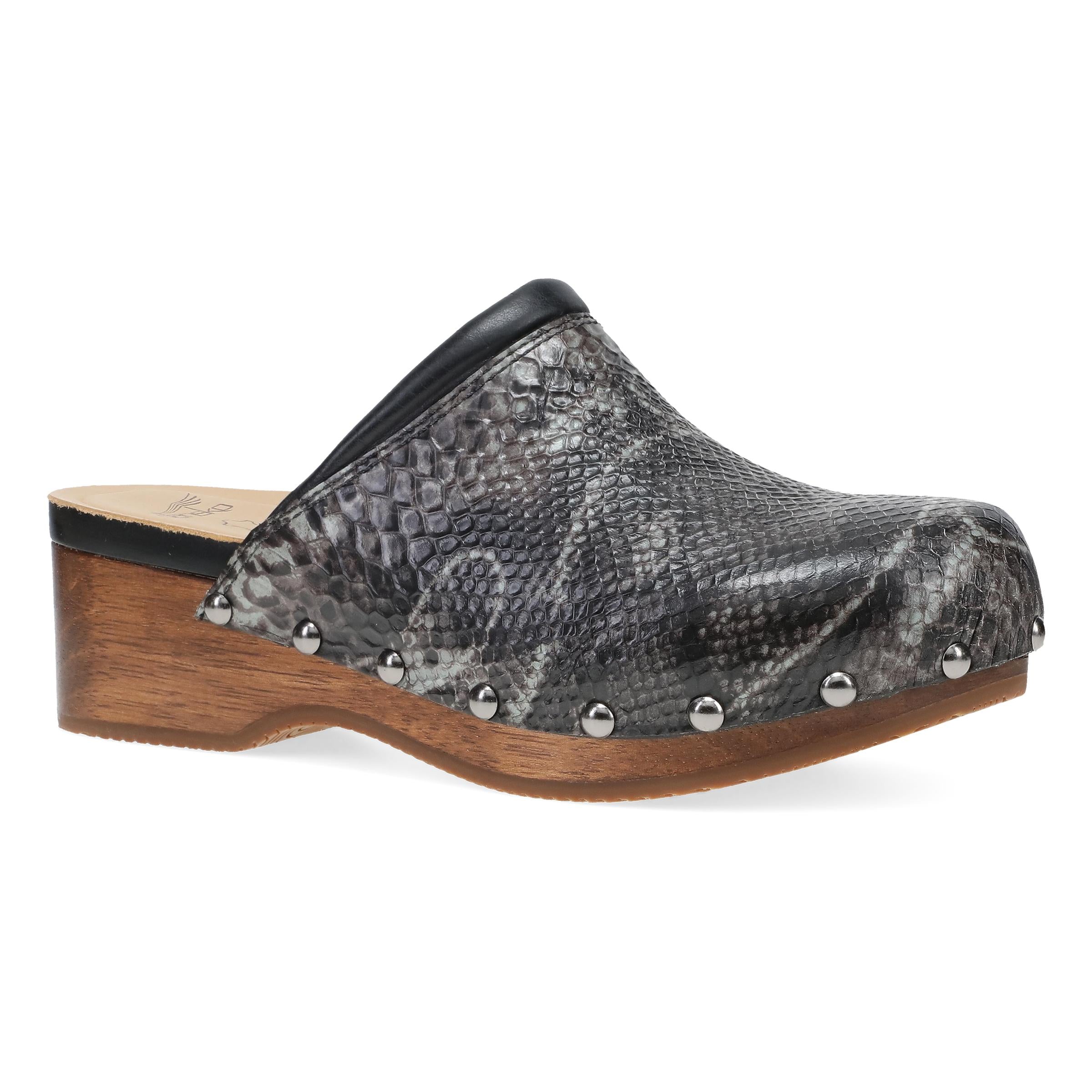 靴 dansko 39 Andie Grey Snake – Dansko