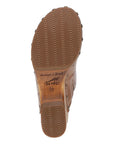 Bottom image of Asher Clog Natural Calf