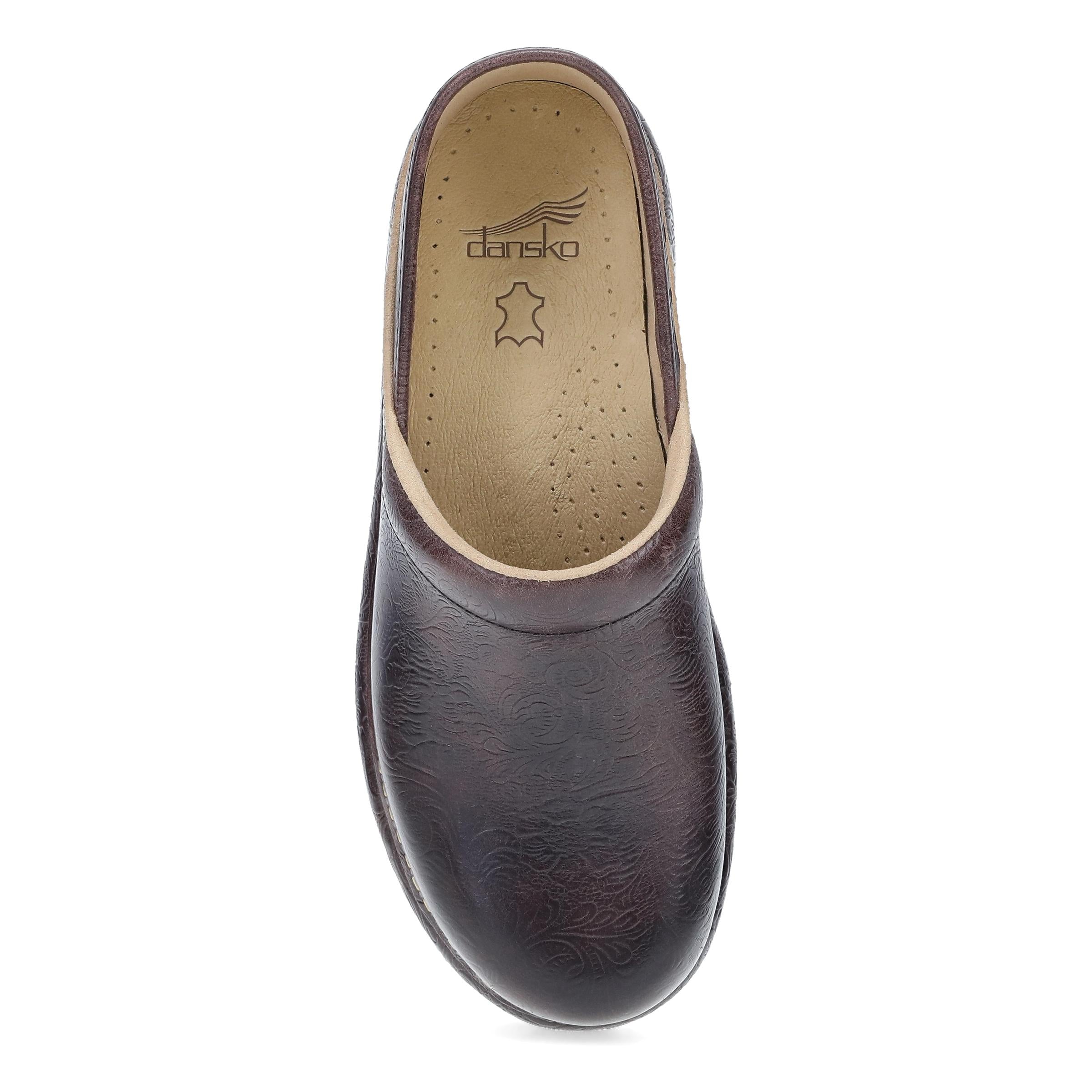 Platform Pro Brown Tooled – Dansko