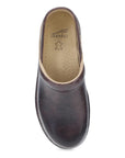 Top image of Platform Pro Clog Brown Tooled