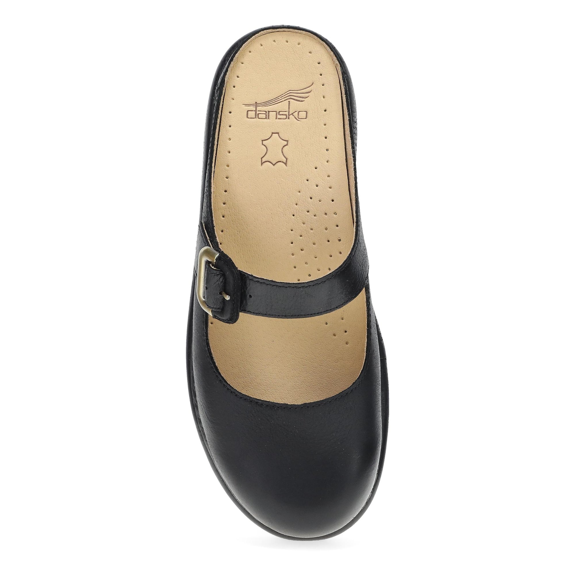 Top image of Kimberly Clog Black Leather
