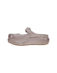 Side image of Kimberly Clog Dusty Lilac Leather