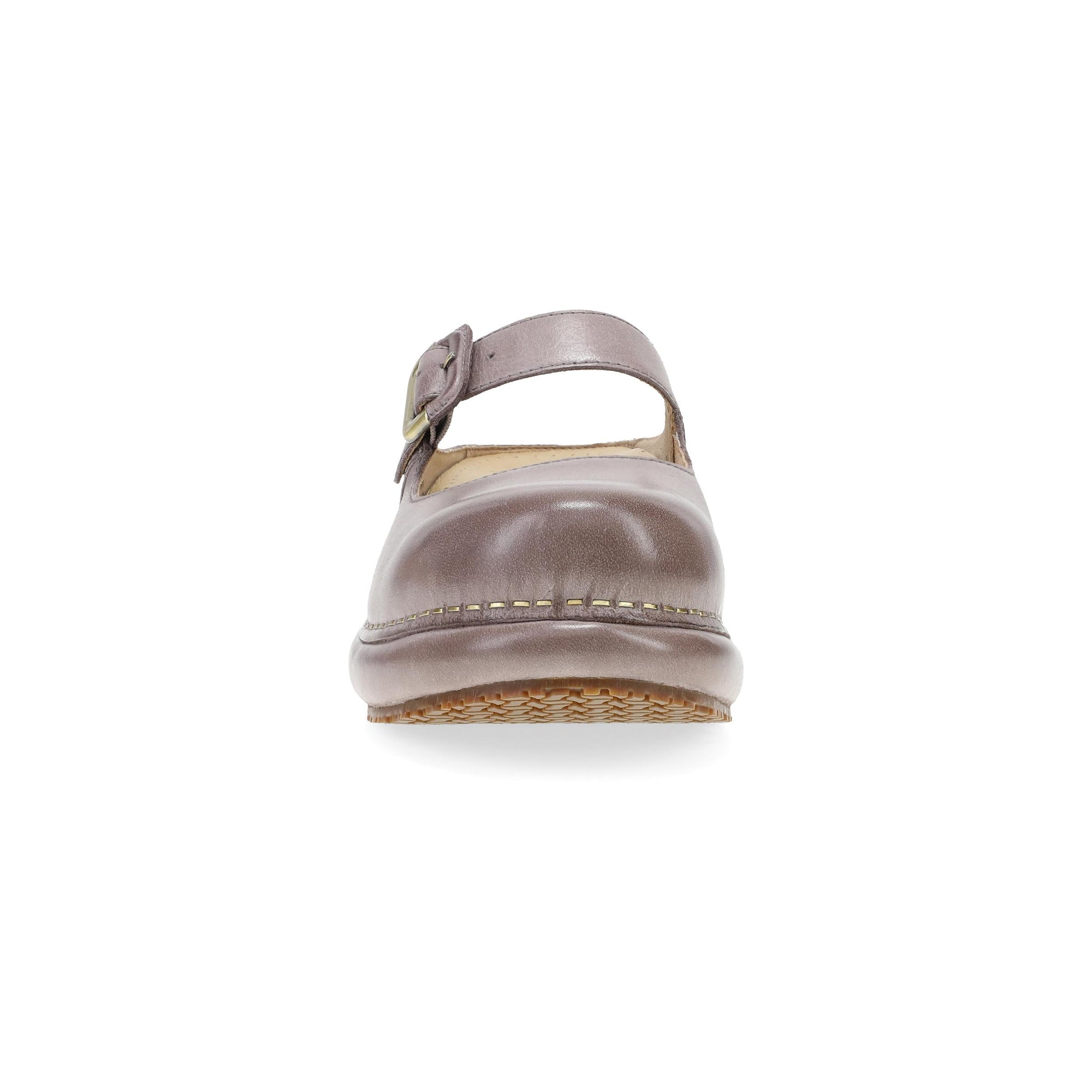 Toe image of Kimberly Clog Dusty Lilac Leather