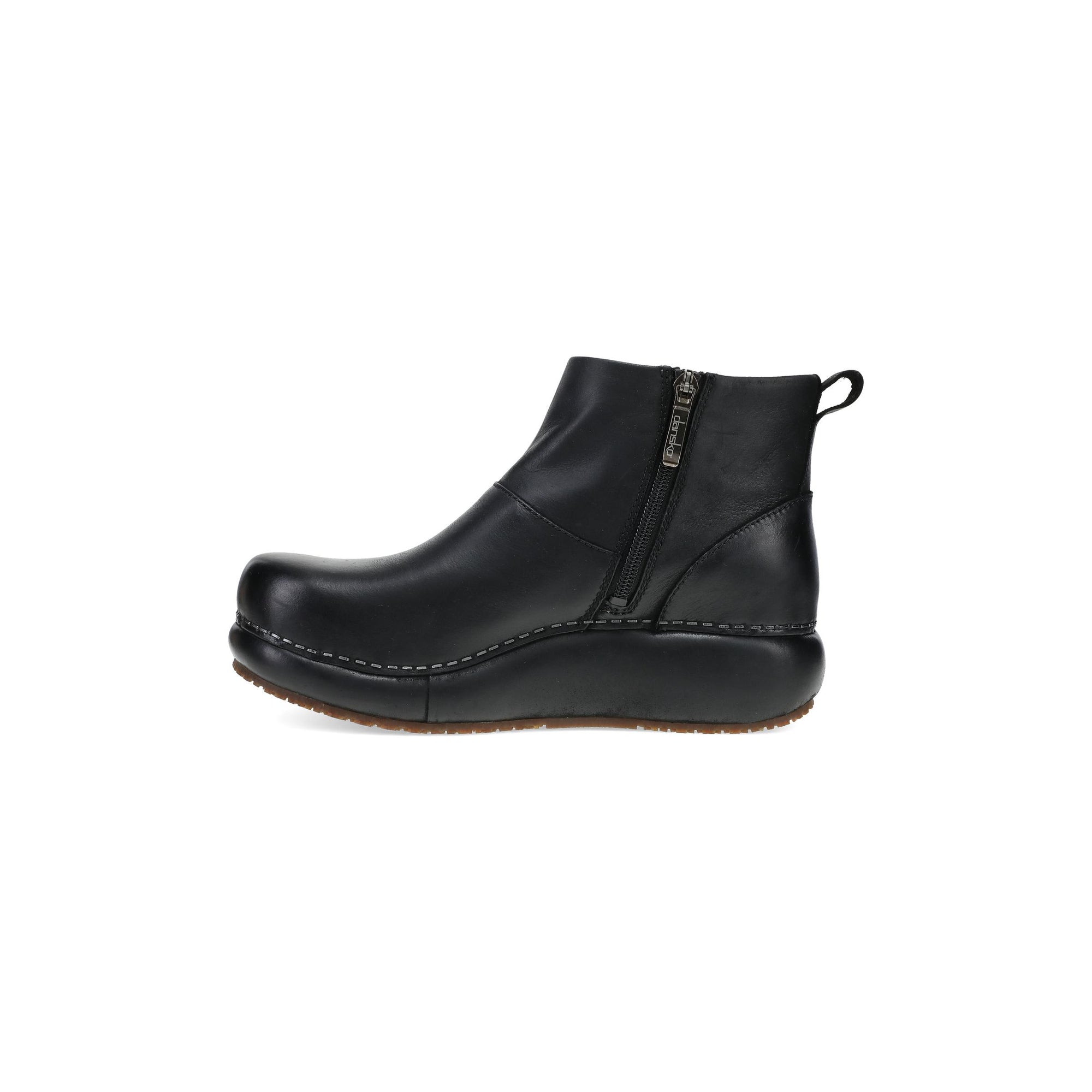 Side image of Klara Clog Boot Black