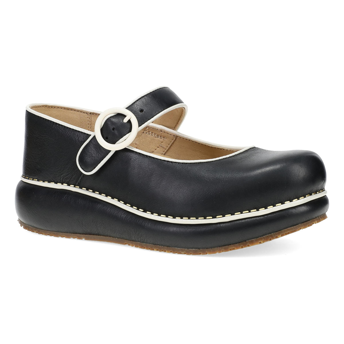 Primary image of Kennedy Mary Jane Clog Black/Ivory