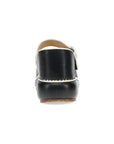 Heel image of Kennedy Mary Jane Clog Black/Ivory