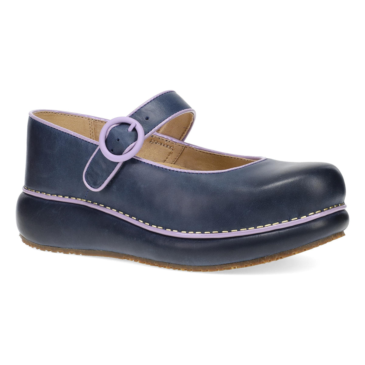 Primary image of Kennedy Mary Jane Clog Navy/Lilac
