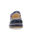 Toe image of Kennedy Mary Jane Clog Navy/Lilac