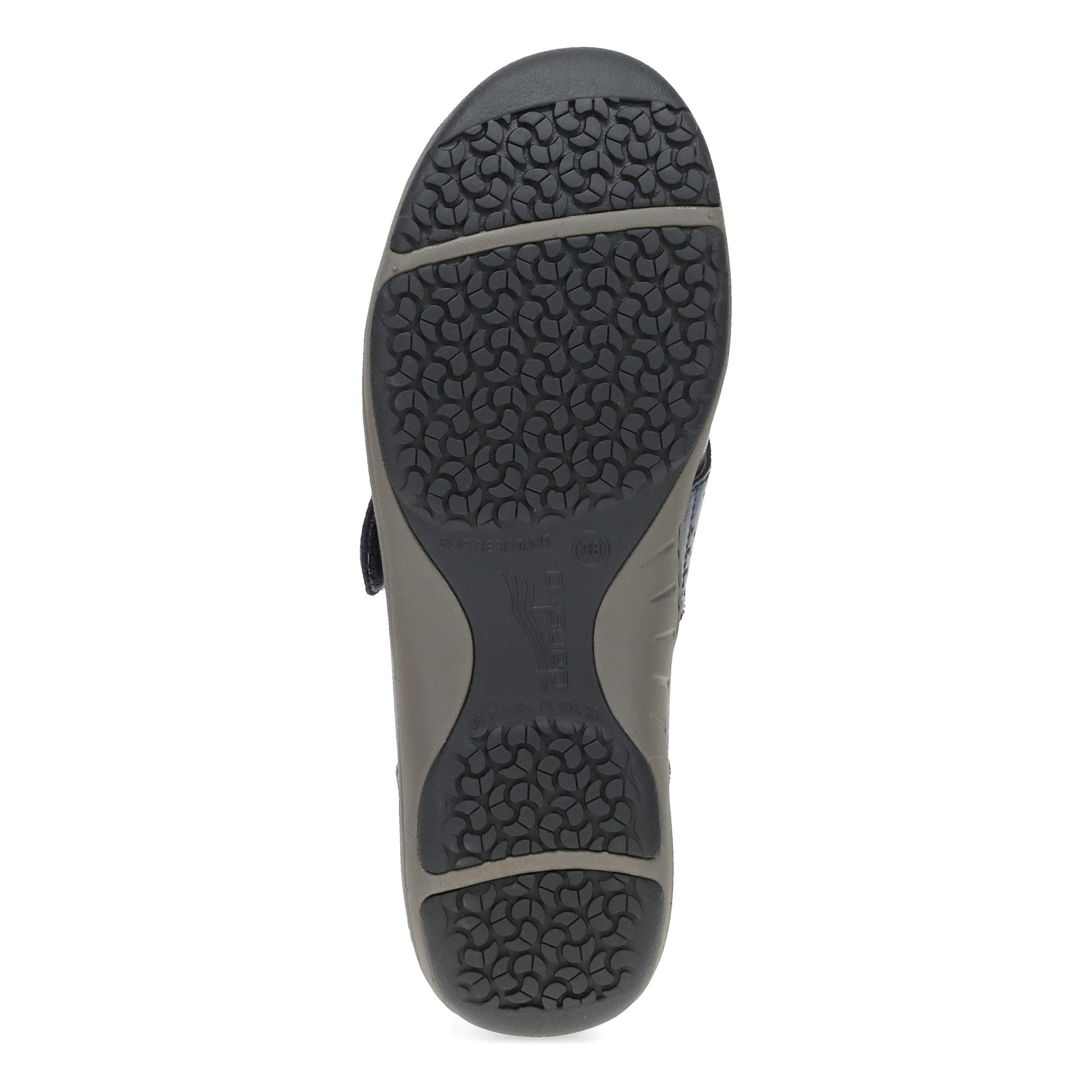 Bottom image of Sallie Navy Leather