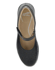 Top image of Stacy Wide Black Waxy Burnished