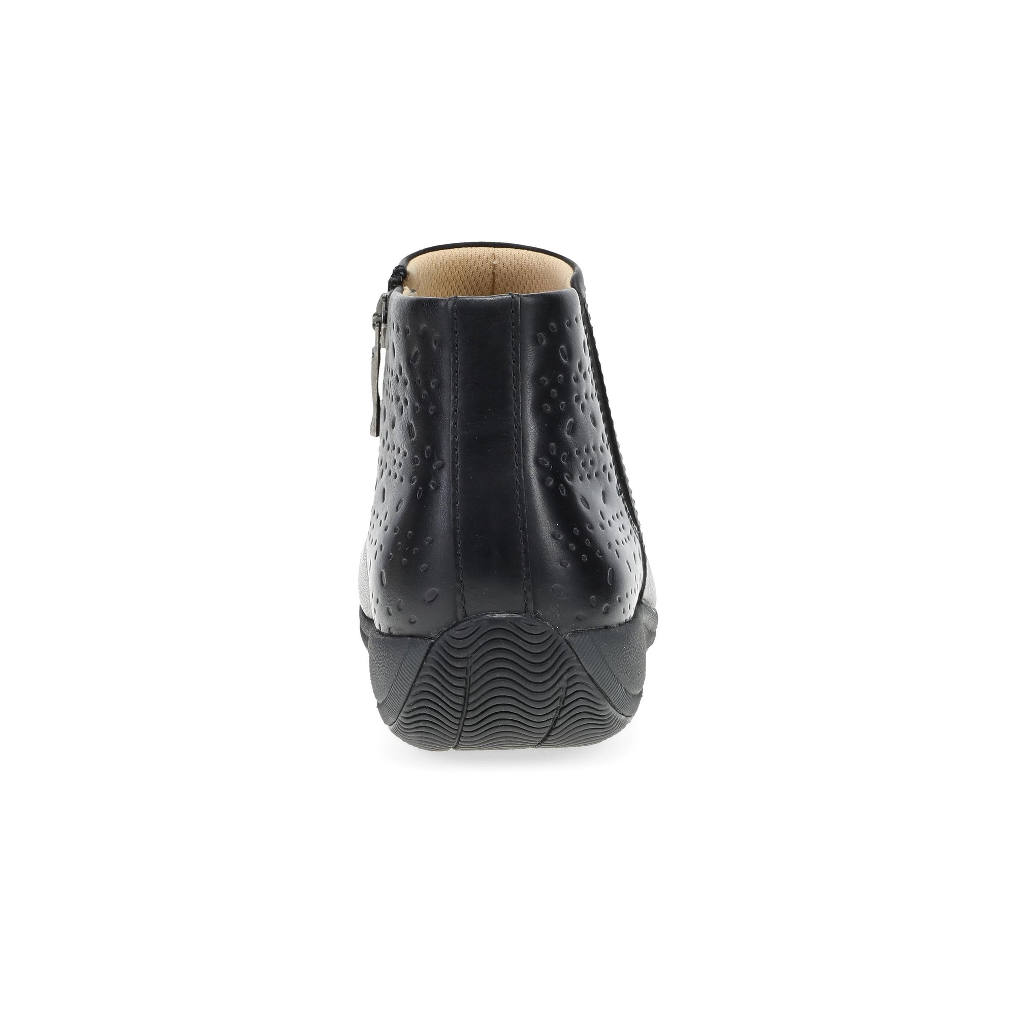 Heel image of Sherry Black Waxy Burnished