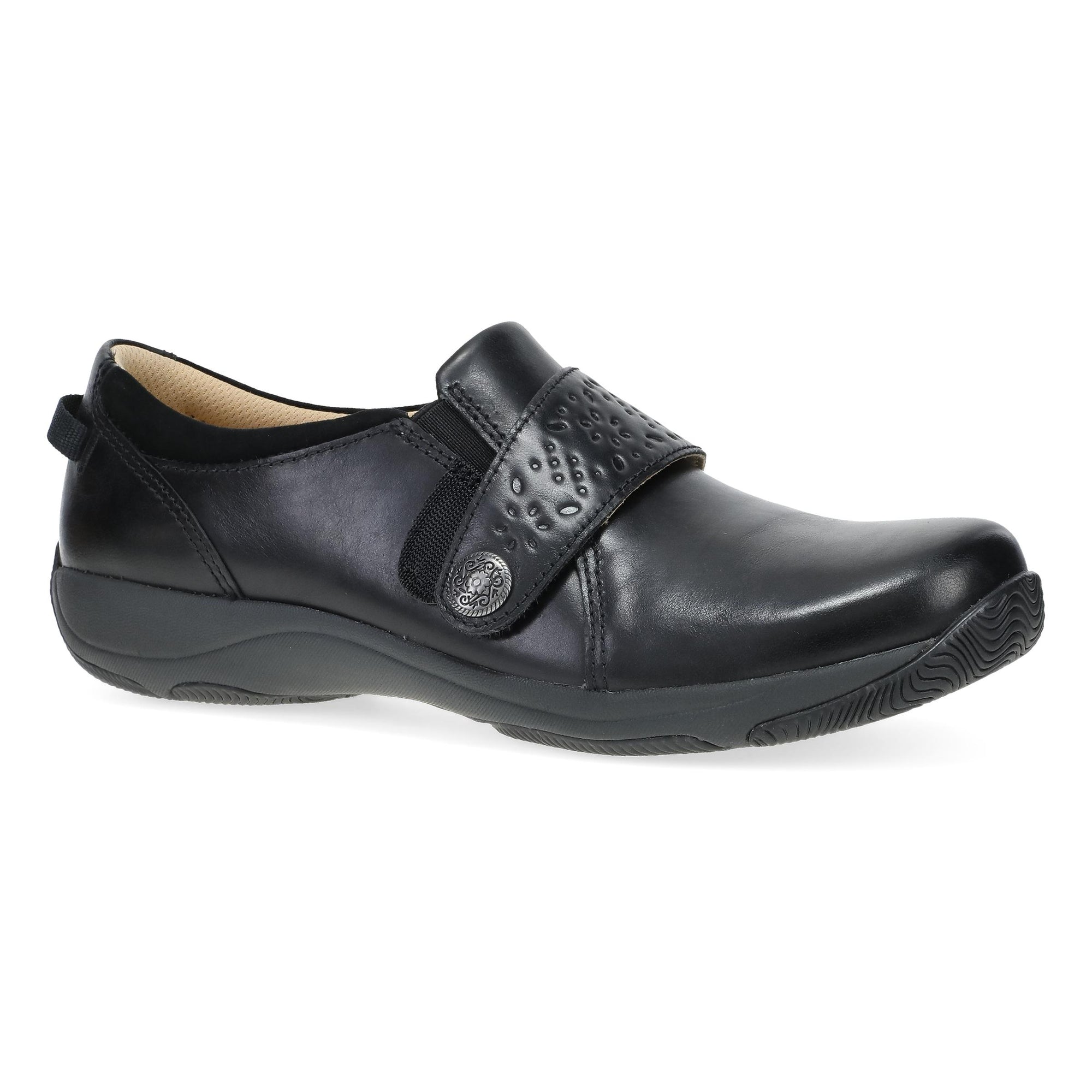 Primary image of Sallie Wide Black Waxy Burnished