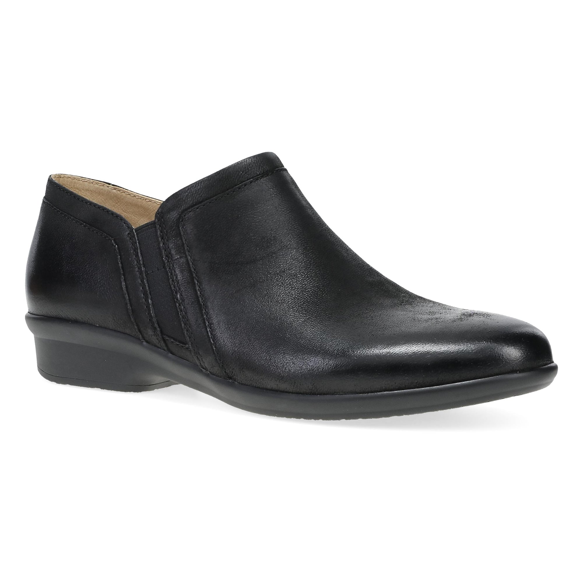 Primary image of Cheryl Wide Black Burnished Nubuck