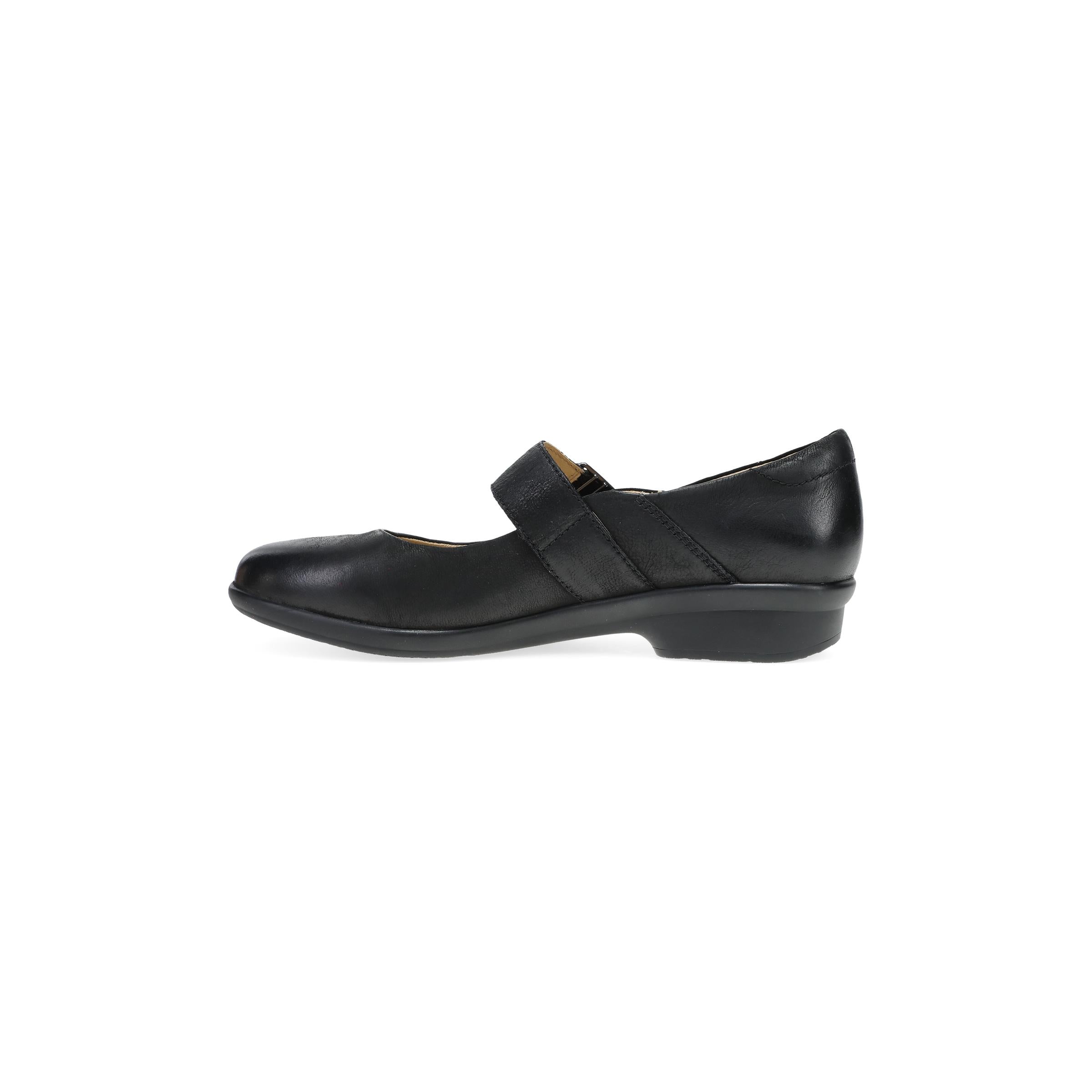 Collette Black Burnished Nubuck – Dansko