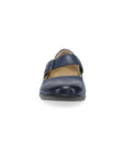 Toe image of Collette Navy Burnished Nubuck