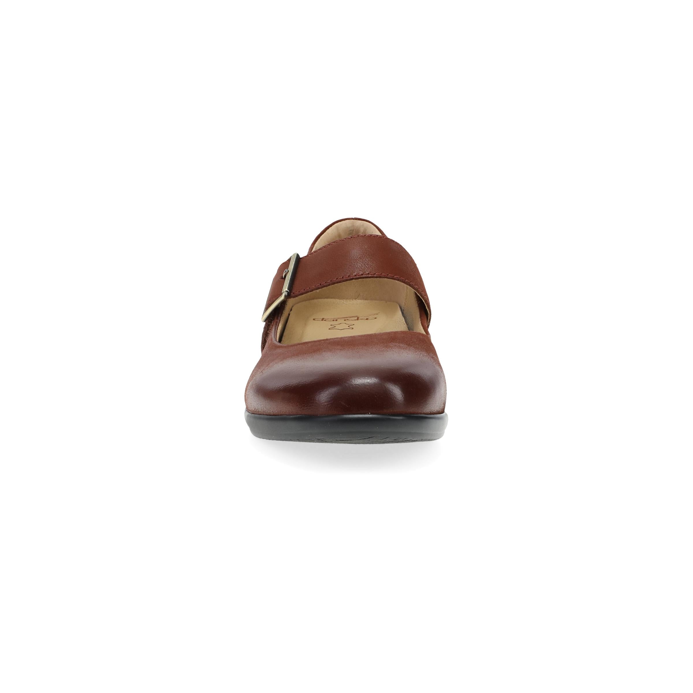 Collette Russet Burnished Nubuck – Dansko