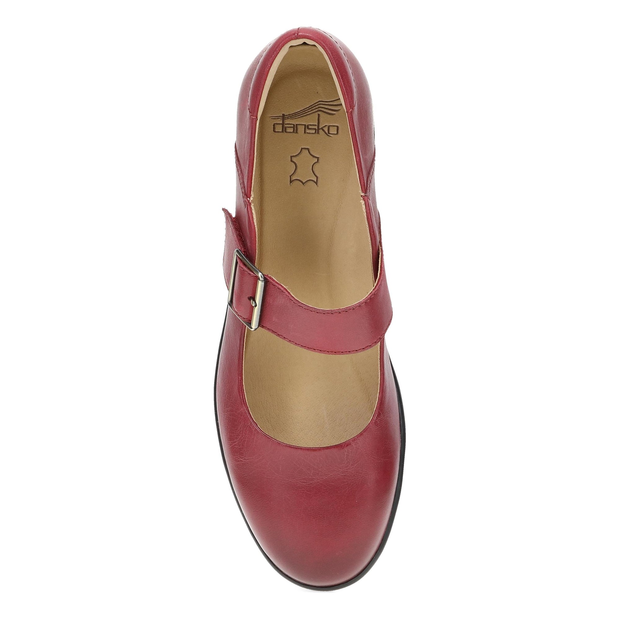 Top image of Collette Wide Red